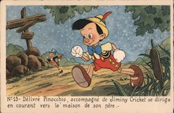Walt Disney Pinocchio #13 Postcard