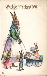 A Happy Easter Postcard