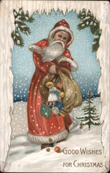 Good Wishes for Christmas Germany Toys Postcard Postcard Postcard