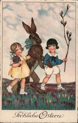 Frohliche Ostern Postcard