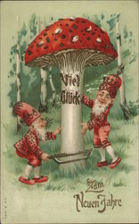 Viel Gluck Zam Neuen Fahre Postcard