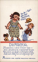Dictator: Do as I Say and Not Another Word Arcade Card