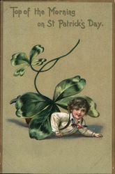 Top of the Morning on St. Patrick's Day Postcard