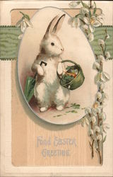 Fond Easter Greeting Postcard