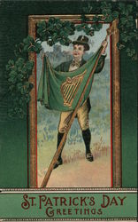 St. Patrick's Day Greetings Saxony, Germany Postcard Postcard Postcard