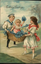 Birthday Greetings Postcard