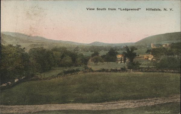 View South from Ledgewood Hillsdale New York