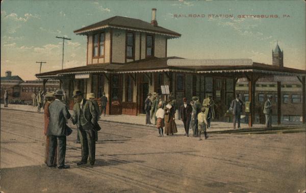 Railroad Station Gettysburg Pennsylvania
