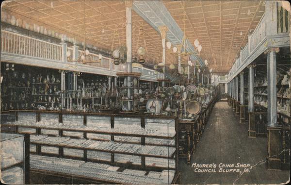 Maurer's China Shop Council Bluffs Iowa