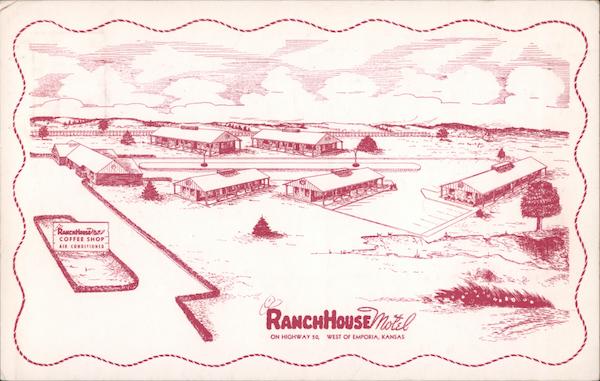 The Ranch House Motel Emporia Kansas