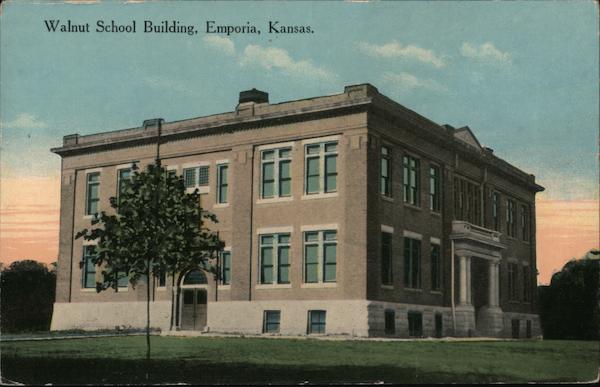 Walnut School Building Emporia Kansas