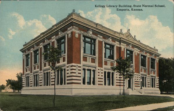 Kellogg Library, State Normal School Emporia Kansas