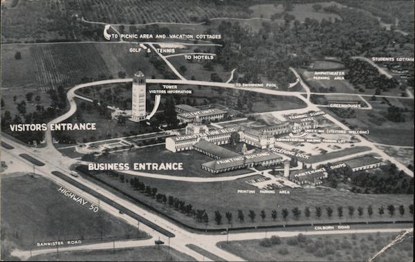 Aerial View of Unity School of Christianity World Headquarters Lee's Summit Missouri