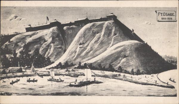 Ft. Osage, 1808-1825 Sibley Missouri