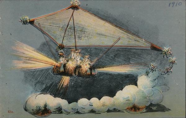 Fairies Riding a Kite Kansas City Missouri