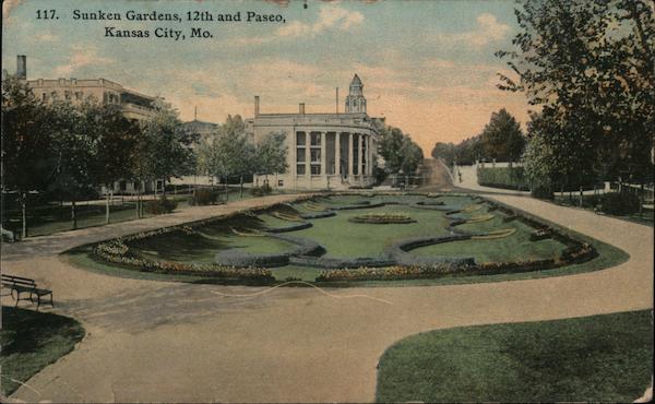 Sunken Gardens, 12th and Paseo Kansas City Missouri