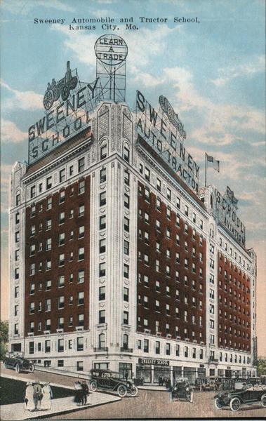 Sweeney Automobile and Tractor School Kansas City Missouri