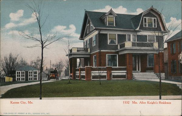 Mrs. Alice Knight's Residence Kansas City Missouri