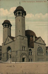 Jewish Synagogue Postcard