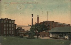 Johnson & Johnson Factory New Brunswick, NJ Postcard Postcard Postcard