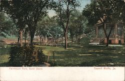 Fairmount Park, Band Stand Postcard
