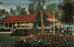Park, Lake Manawa Postcard
