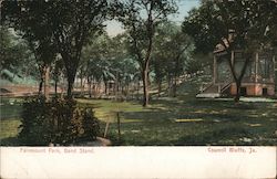 Fairmount Park, Band Stand Postcard