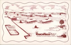 Ranch House Motel Emporia, KS Postcard Postcard Postcard