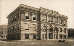 Training School, K.S.N. Postcard