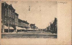 Commercial Street Emporia, KS Postcard Postcard Postcard