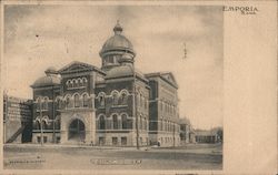 Court House Emporia, KS Postcard Postcard Postcard