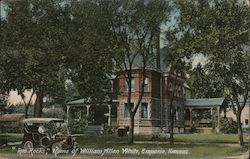 "Red Rocks", Home of William Allen White Postcard