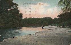 Flat Rocks Postcard