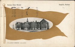 Kansas State Normal Postcard