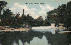 Water Works Postcard