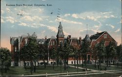 Kansas State Normal Postcard