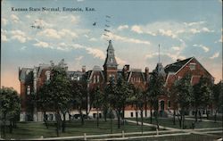 Kansas State Normal Emporia, KS Postcard Postcard Postcard