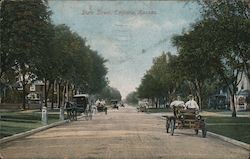 State Street Emporia, KS Postcard Postcard Postcard