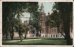 Kansas State Normal School Postcard