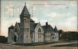 First Presbyterian Church Postcard