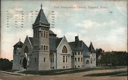 First Presbyterian Church Emporia, KS Postcard Postcard Postcard