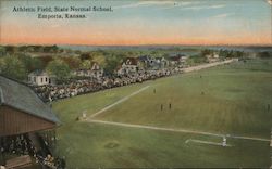 Athletic Field, State Normal School Emporia, KS Postcard Postcard Postcard