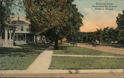 Exchange Street, North from 8th Avenue Postcard