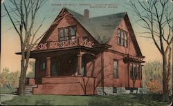 Home of Walt Mason "Uncle Walt" Postcard