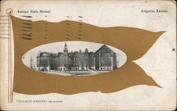 Kansas State Normal Postcard