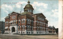 Lyon County Court House Postcard
