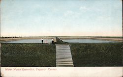Water Works Reservoirs Postcard