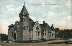 First Presbyterian Church Emporia, KS Postcard Postcard Postcard