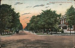 Merchants Street Emporia, KS Postcard Postcard Postcard