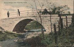 Stone Bridge Near Emporia, Kansas Postcard